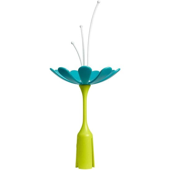 Stem fleur égouttoir Bleu Sarcelle/Vert  de Boon