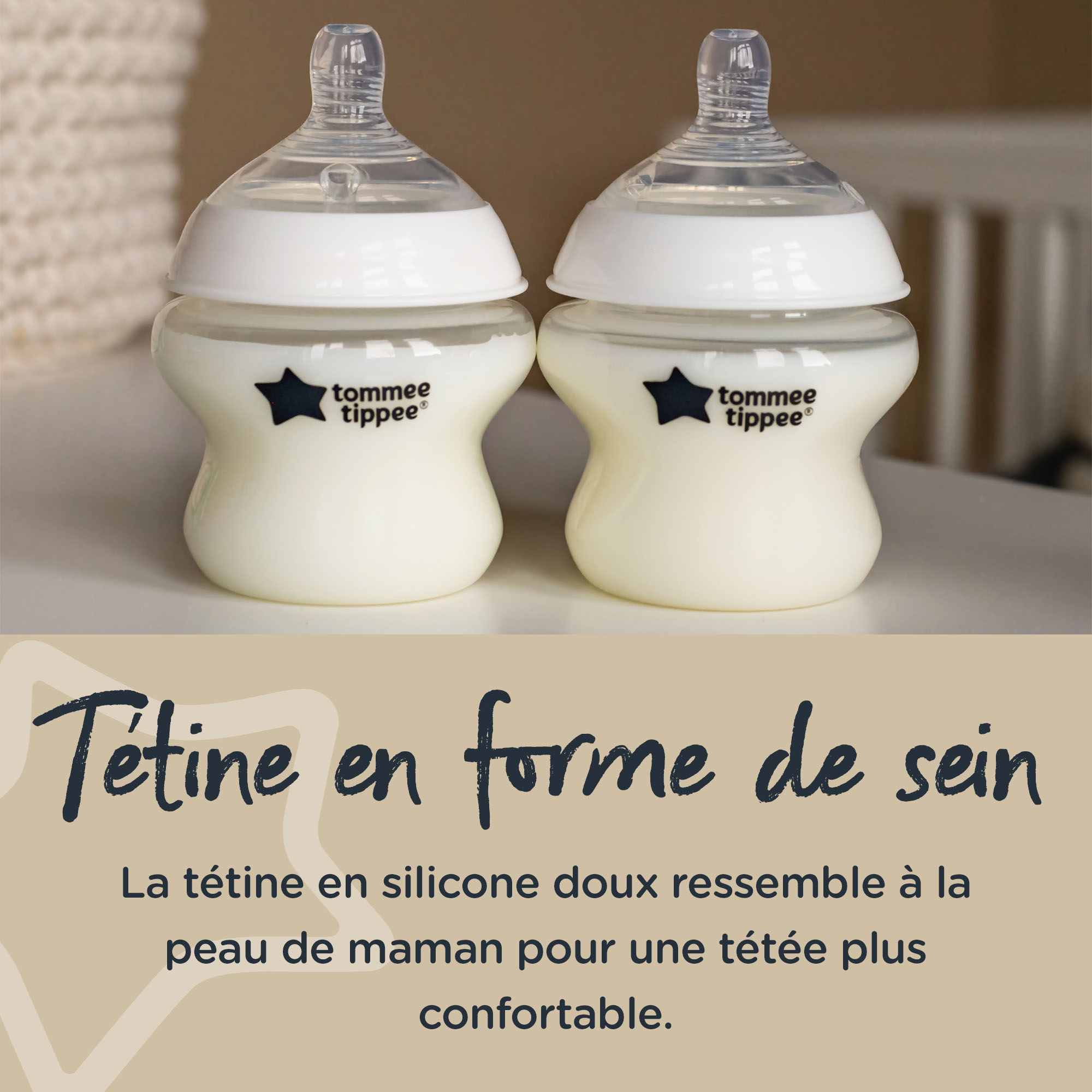 Biberon Tommee Tippee 150 ml, bonnes affaires pour bébé sur