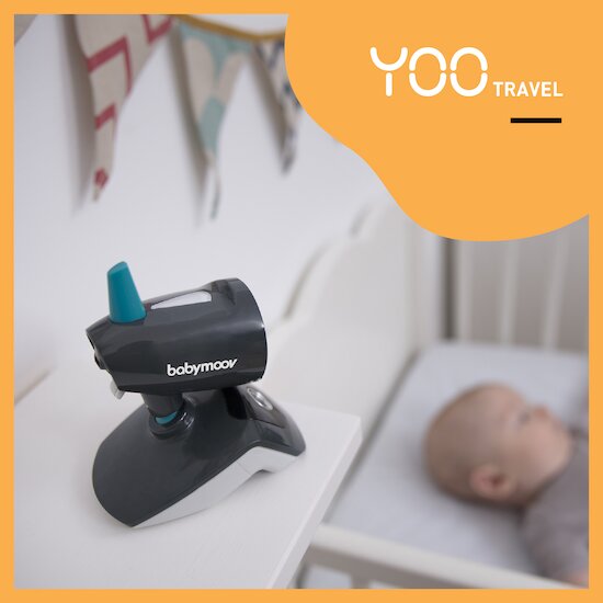 Caméra Additionnelle pour Babyphone Vidéo YOO Travel Noir  de Babymoov