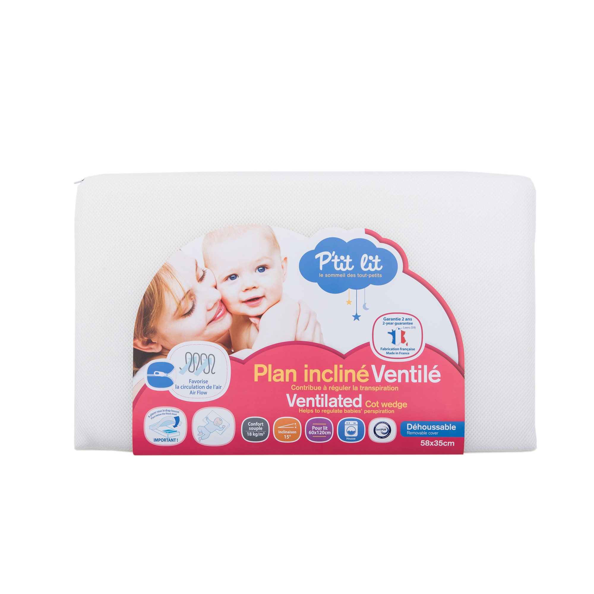 Plan Incline Ventile 60 X 35 Cm De P Tit Lit Inclinateurs Aubert