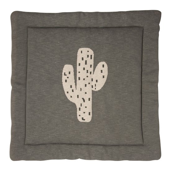Tapis tricot fond de parc Cactus 100 x 100 cm de Quax
