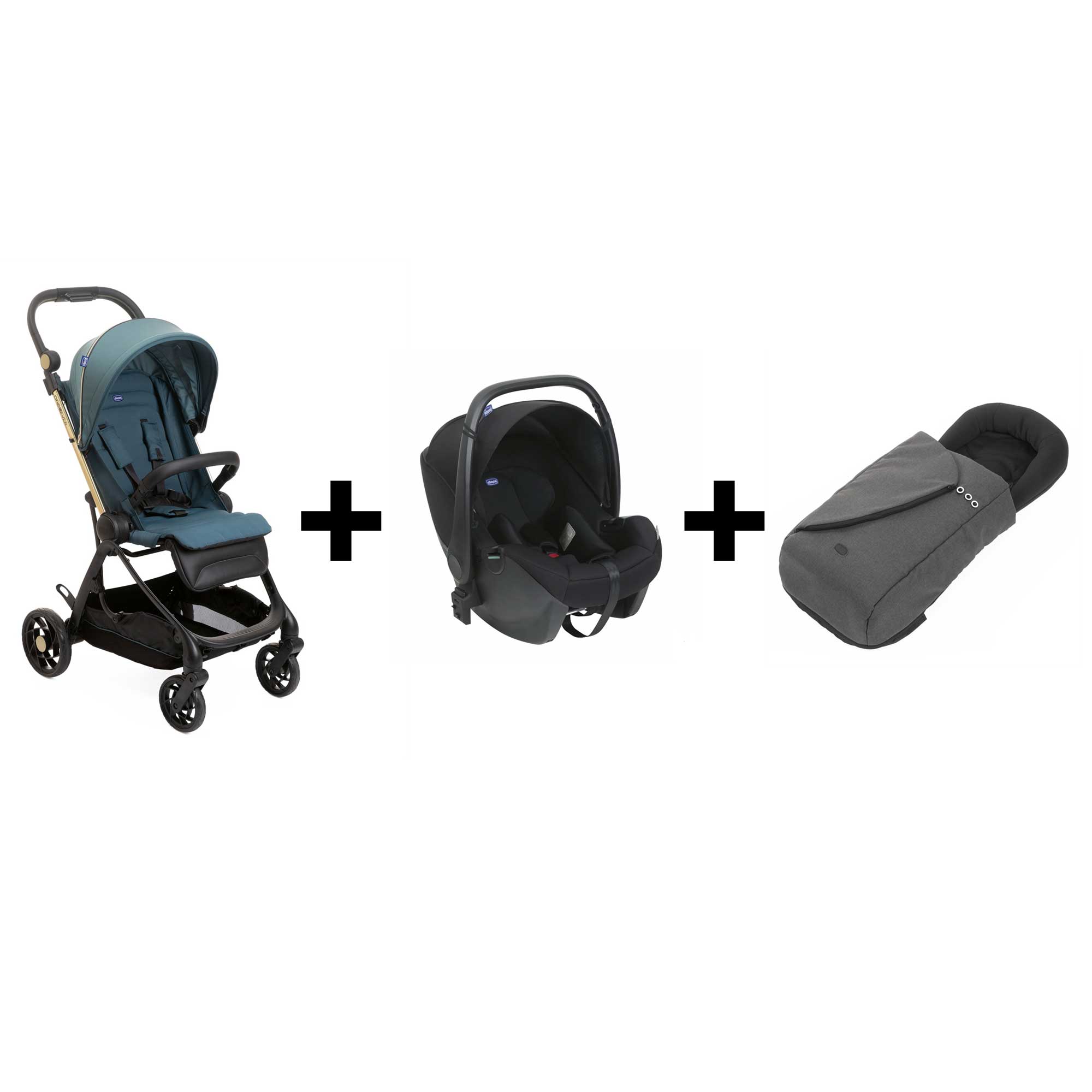 Poussette siege auto chicco on sale