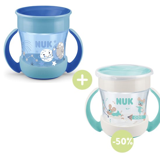 Offre Nuk : la tasse Mini Magic Cup 360 Jour à -50 %   de Nuk