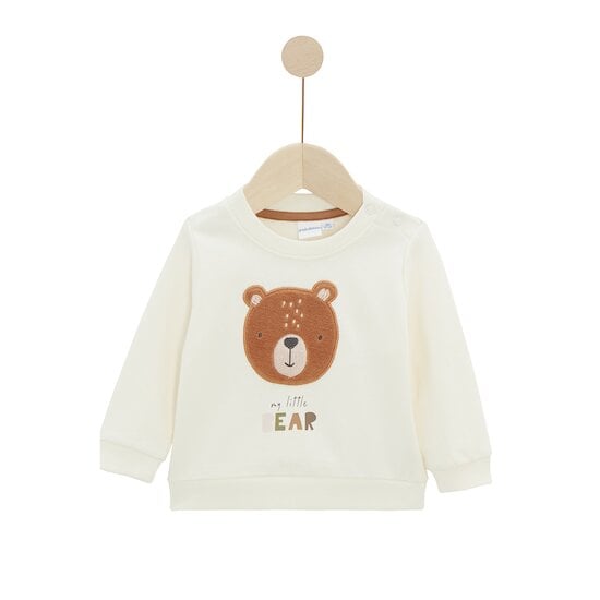 Petit Ours Sweat en molleton   de P'tit Bisou Petit Prix