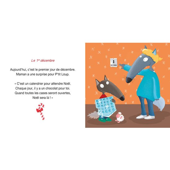P'tit Loup prépare Noël   de AUZOU