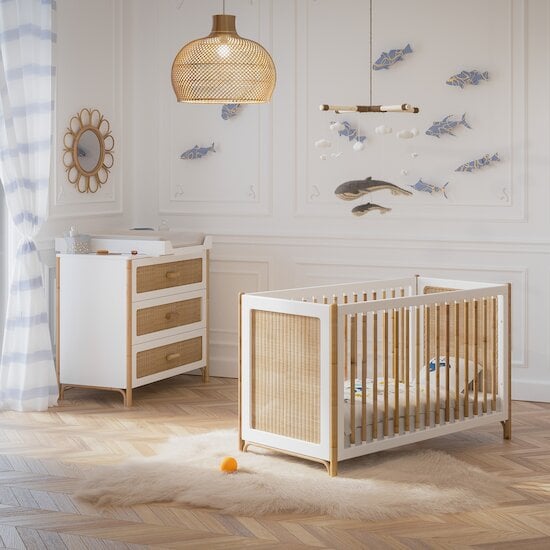 Adoptez le Lit 60x120 Évolutif, le lit idéal pour bébés et enfants : Aubert