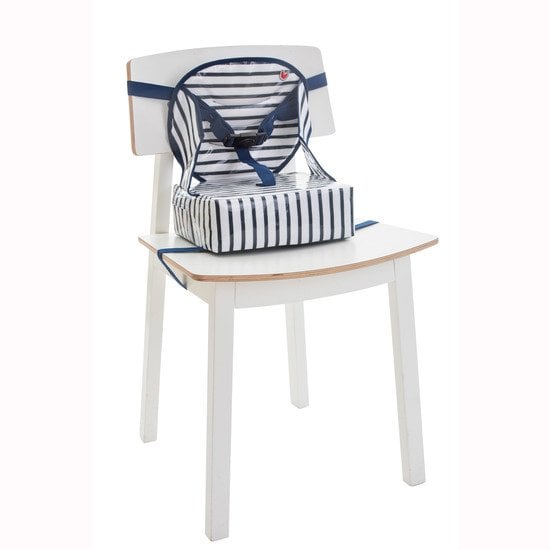 Rehausseur Easy Up Blue stripes  de Babytolove