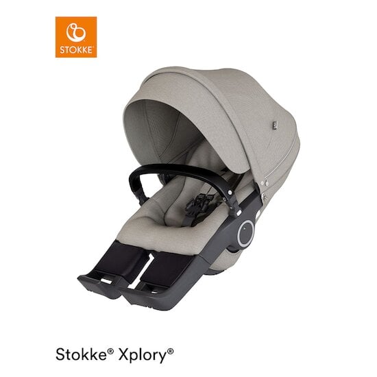 Siège poussette Xplory® V6 Gris brossé  de Stokke®