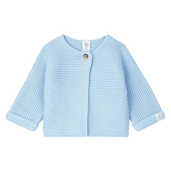 Cardigan bébé en tricot de coton Toudou  de Petit Bateau