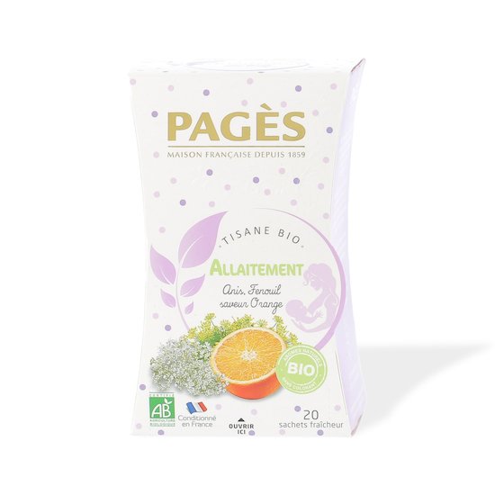 Infusion bio allaitement Blanc  de PAGÈS