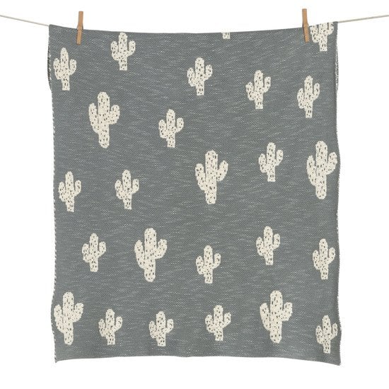 Tricot couverture 65x80 cm Cactus  de Quax