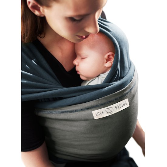 Echarpe de portage "L'Originale JPMBB" Bleu  de Love Radius