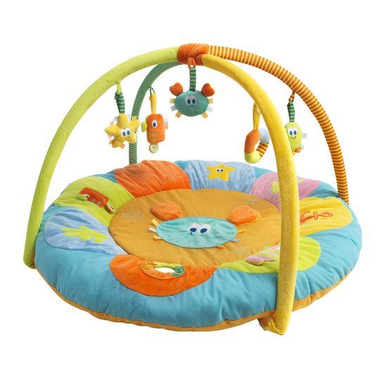 Sous L Ocean Tapis D Eveil Orange Bleu De Formula Baby Tapis D Eveil Aubert