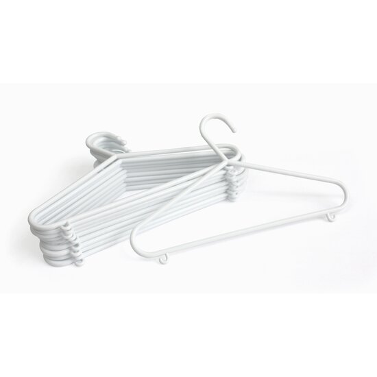 Lot de 10 cintres Blanc  de Maïka