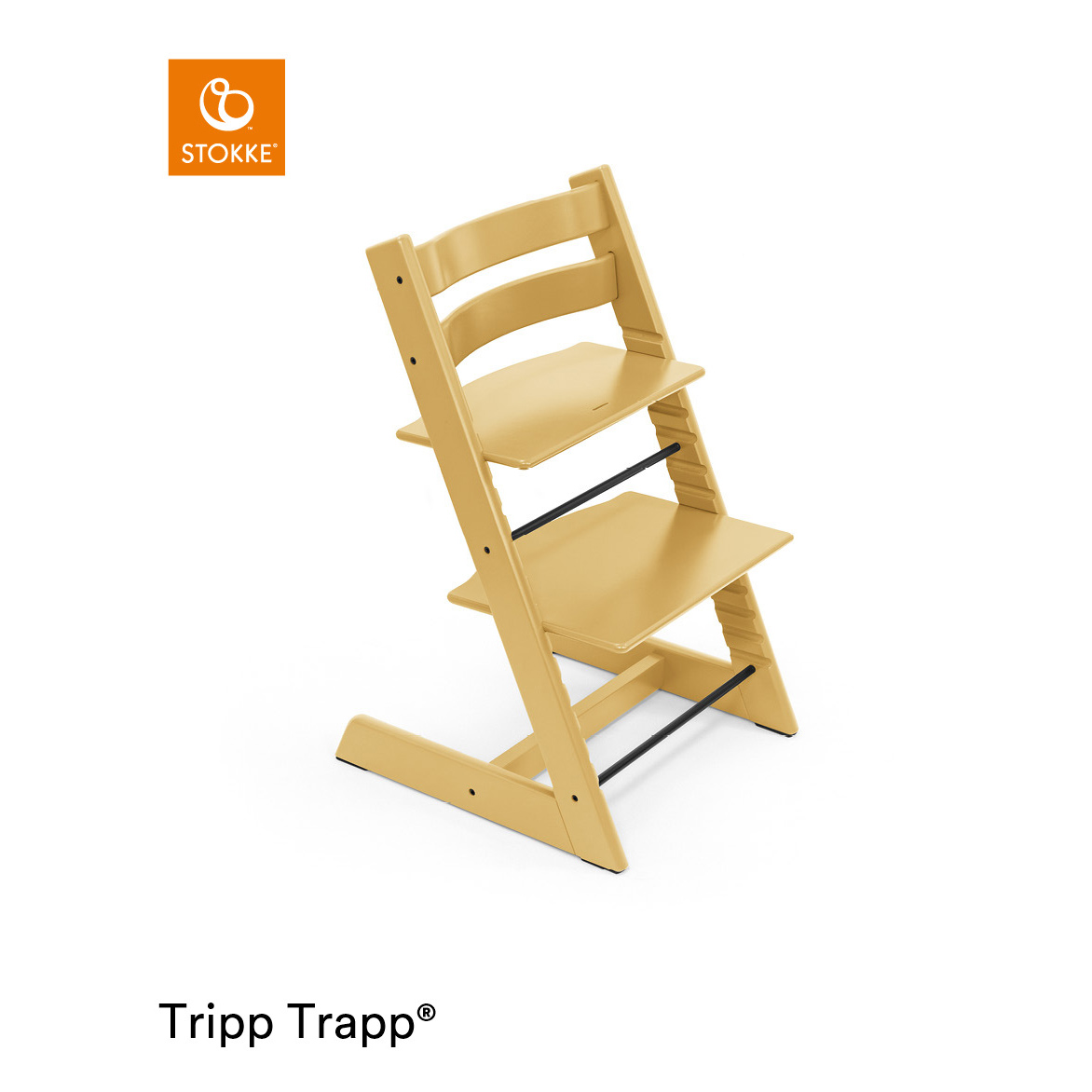 Chaise haute Tripp Trapp® Yellow Sunflower de Stokke Chaise haute Tripp Trapp® Yellow Sunflower de Stokke