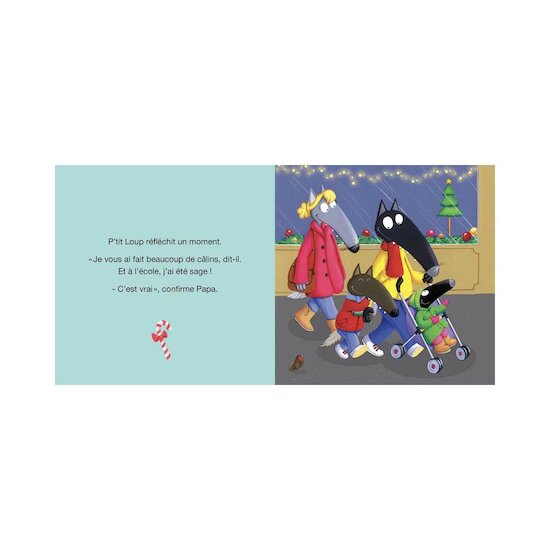 P'tit Loup attend le père Noël   de AUZOU
