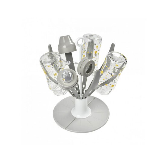 Flower foldable draining rack Rose  de Béaba