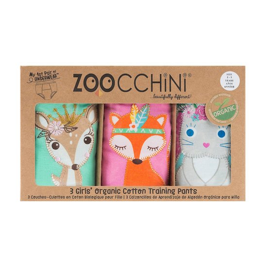 Lot de 3 culottes d'apprentissage Forêt  de Zoochini Lot de 3 culottes d'apprentissage Forêt  de Zoochini