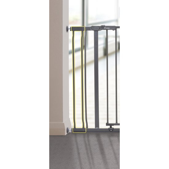 Extension de barrière de sécurité Ava/Liberty Gris  de Dreambaby