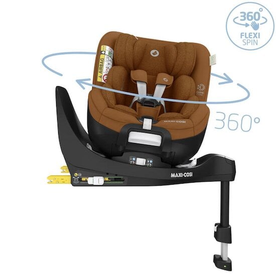 Siège auto Mica Pro Eco i-Size Authentic Cognac  de Maxi-Cosi Siège auto Mica Pro Eco i-Size Authentic Cognac  de Maxi-Cosi
