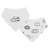 Lot de 2 bavoirs bandana