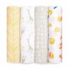Lot de 4 Maxi-Langes Mousseline