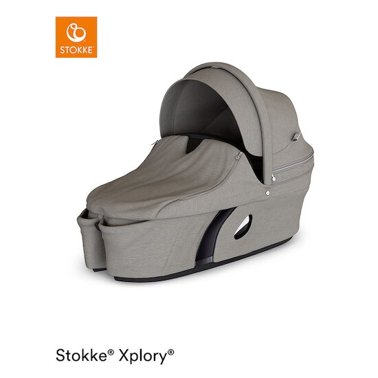 Nacelle Xplory V6 Gris brossé  de Stokke®