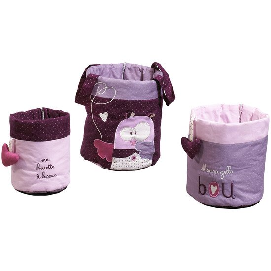 Mam'zelle Bou 3 panières gigognes