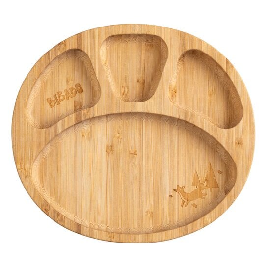 Assiette Bambou Forest Friends  de Bibado