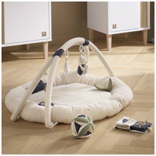 Tapis d'évei coton bio Petit Nuage   de Sauthon Baby Déco Tapis d'évei coton bio Petit Nuage   de Sauthon Baby Déco