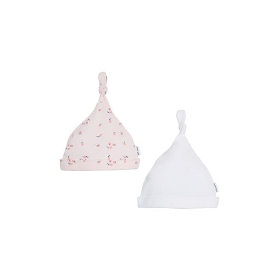 Bonnet velours nœud Lapin Câlin Rose de P'tit bisou, Bonnets naissance :  Aubert