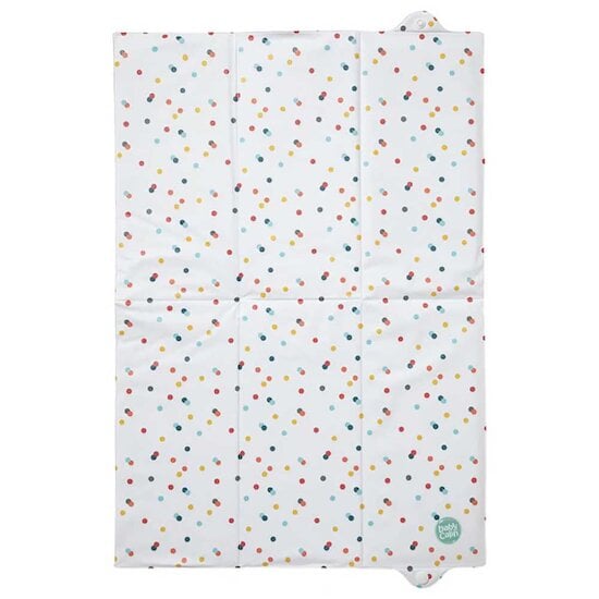 Matelas à langer nomade pliant Pois  de Babycalin