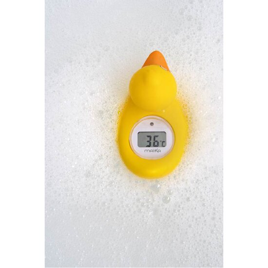 SUOYATE Bebe Thermomètre de bain pour bébé avec indicateur froid et chaud  0-50 ℃ Mignon Avion Thermomètre de salle de bain pour enfants Capteur